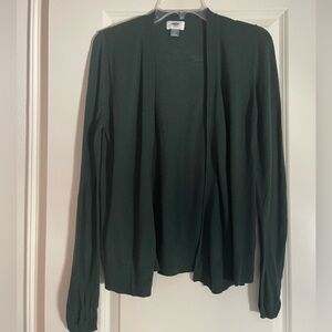 Women’s Old Navy Dark Green Women's Cardigan,  size S